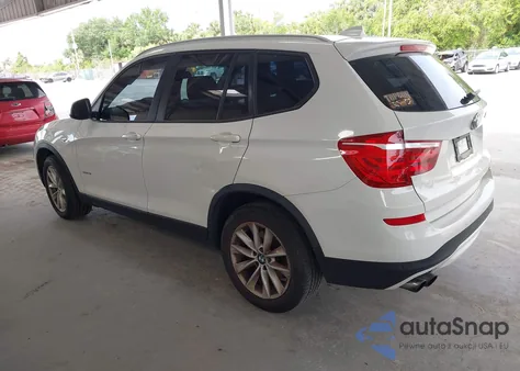 2017 BMW X3 Sdrive28I z USA, uszkodzony, nr VIN 5UXWZ7C37H0V93428